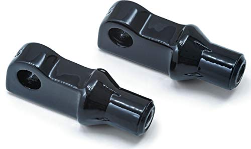 Kuryakyn Tapered Peg Adapters for XL, Gloss Black