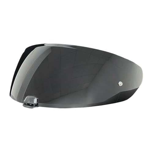 HJ-31 Helmet Visor for i70/i10,UV Protection Windproof Moto Helmet Visor Shield Helmet Accessories Compatible with HJC i70 i10(Black) - color: Black
