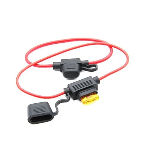 8Pcs Inline Fuse Holder Standard ATC ATO Add-a-Circuit Car Fuse Holder TAP Adapter 5A Blade Automotive Fuse Holder for Automotive Marine CFH-ILATO-PT5A - color: CFH-ILATO-PT5A