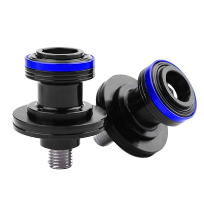 Compatible with 450MT 450NK 450SR 800MT 675SR-R 675SR 700CLX 650GT 800MT-X 650NK Motorcycle M10 Swingarm Spools Rear Stand Screws Sliders (Blue) - color: Blue