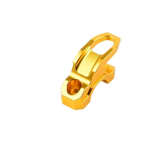 Motorcycle CNC Aluminum Brake Master Cylinder Holder Clamp Bracket Bag Hook Helmet Hanger Compatible with MT 03 07 09 MT-07 MT-09 - size: No Gold