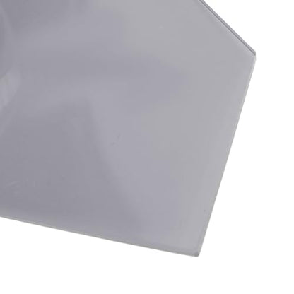 Motorcycle Acrylic Adjustable ClipOn Wind Deflector for Enhanced Comfort (Smoky Gray) - size: Smoky Gray