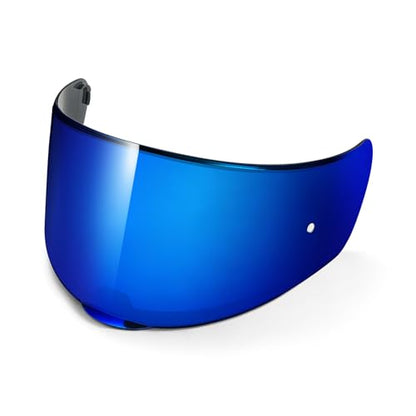 RIDERCO Sedici Strada 2 Visor Replacement, Motorcycle Helmet Face Shield Compatible with Strada 3 Citation FT2 Vector FF801 FF397 FF813, Revo Blue, Day Use Only - color: Revo Blue