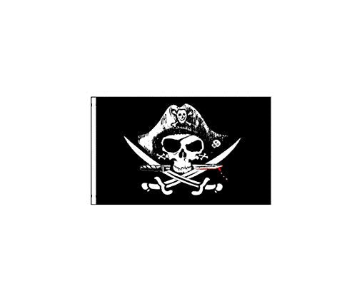 2 PK Dead Man's Chest Replacement Safety Flag ATV Bicycle Motorcycle Razor UTV