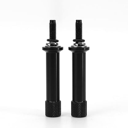 2 Pcs Motorcycle Quick Release Seat Bolts Replacement Fit for Triumph Bonneville SE 2009-2013, for Bonneville T100 2001-2015, for Triumph Scrambler 865 2006-2015, Long Tool Free Extended Screw