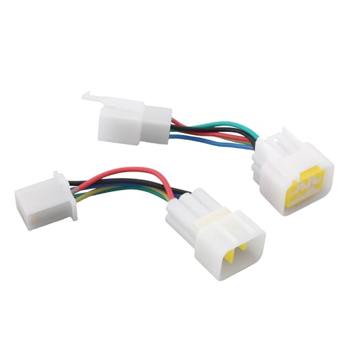2Pcs 6Pin 5-Wire Motor Hall Adapter Cable Suitable for Most Electric Motorcycles