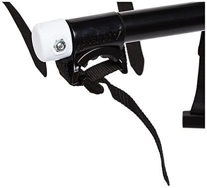Allen Deluxe 3-Bike Trunk Mount Rack, Blk/ Silver - size: 3-Bike