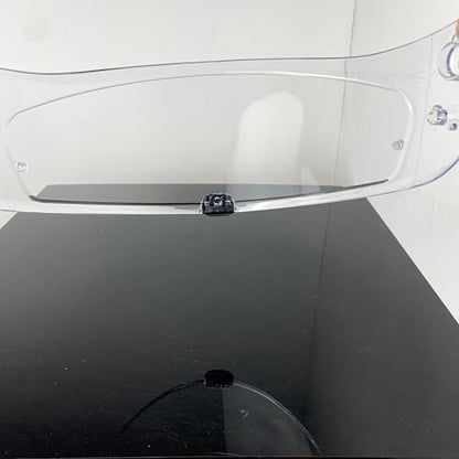 HJ20M Helmet Visor Replacement,Tinted UV protection Motorcycle Helmet Face Shield Windshield Lens For HJC C70 FG-17 FG-ST IS-17 (Clear) - color: Clear