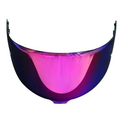 Shoei RF1400 X15 Helmet Visor Replacement Shield, Anti-Fog Sun Shield Accessory Compatible with RF-1400, CWR-2, X15, Z8, X-SPR PRO (Rainbow) - color: Rainbow