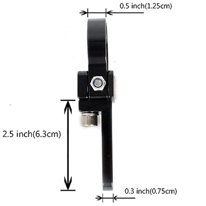 1.73 Inch Bull Bar Tube Mount Clamps JIUHUAN LED Light Bar Mounting Brackets Roof Roll Cage Holders for Offroad Trucks ATV SUV 2pcs - size: 1.73inch-L026