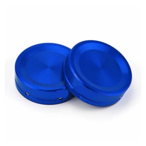 R3 Motorcycle Front Shock Absorber Fork Suspension Top Cover Cap CNC Accessories Compatible With YZF-R3 2013-2020 2021 2022 2023(Blue) - color: Blue