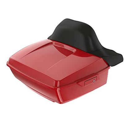Moto Onfire Billiard Red Tour Trunk Luggage Latches Hinges Fit for AB Harley Touring Razor Chopped King Tour Trunk Luggage - color: Billiard Red