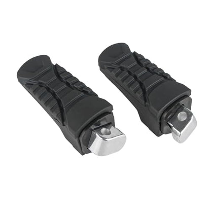Footpegs Foot Pedals Motorcycle Rear Passenger Footrest Foot Peg for GS1250 R1250GS ADV R1200GS LC for Adventure Footpeg Bracket Cover - color: Set