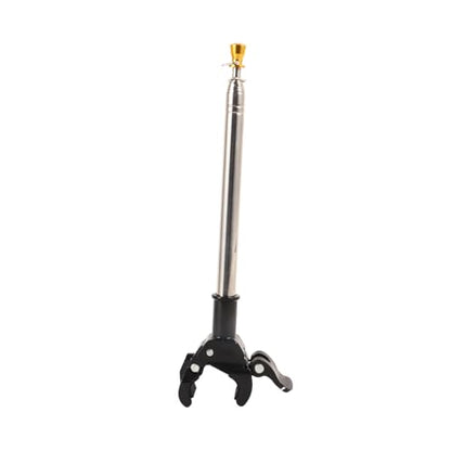 Adjustable Bike Bicycle Motorcycle Flag Pole Mount: Universal Stainless Steel Flagpole Bracket Hitch Rack - Flagpole Holder for Harley, Dirt Bike, Bicycle Accessories 63in Retractable Poles Stand