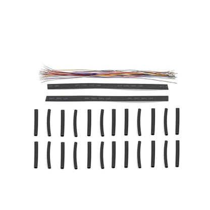 Wsays 18.5" Handlebar Extension Wire Wiring Harness Kit Fit for 14" 16" 18" Handlebar Compatible with Harley Touring Electra Road Glide Road King 1996-2006, Fit Street Glide FLHX 2006 - style: Fit 14" 16” 18" Handlebar