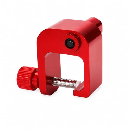 Laser Chain Alignment Tool for Motorcycles, ATVs, Karts - CNC Machined 6061 Aluminum Body with Stainless Steel Hardware for Durable Sprocket Alignment (Red)