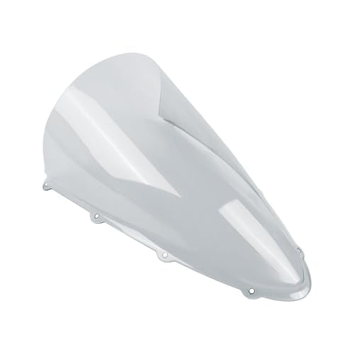 Motorcycle Windscreen Windshield Replacement for Ducati Panigale V4 2025 2026 PC Windscreen Double Bubble (Grey) - color: grey