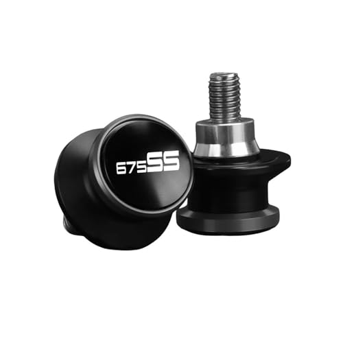 Moto Frame Sliders For CFMOTO 675SS 2024 2025 2026 Swingarm Spools 10MM Motorcycles Accessories Rear Stand Screws Sliders - color: C gray M10