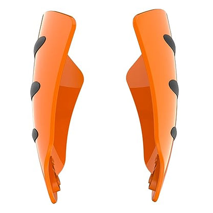 US Stock Advanblack Color Matched Hand Guard for Harley Touring & Softails - color: Baja Orange