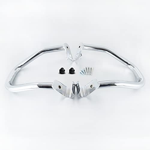 TCT-MOTORPARTS Engine Guard Highway Crash Bar Kit Fit for Indian Scout Sixty 2016-2024, Scout Bobber Twenty ABS 2022 (Repl 2881756-156) Chrome - color: Chrome