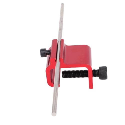 N Alignment Tool 08-0048,Aluminium Alloy Motorcycle Chain Alignment Tool for ATVs and UTVs Er,Sprocket Chain Adjustment,Vehicle Performance (Red) - color: Red