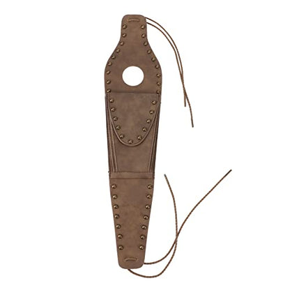 HERCHR Fuel Tank Panel Cover Bag, Motorcycle Gas Tank Pouch Bag PU Leather Pad Motorcycle Oil Fuel Tank Cover for XL 883 1200 48(Bronze Rivet Edge) - color: Bronze Rivet Edge