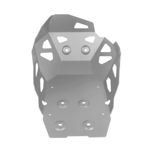 Motorcycle Engine Skid Plate Replacement for Yamaha Tenere 700 T7 Rally 2021-2025 Engine Chassis Guard Cover Bash Pan Frame Protector (Sliver) - color: sliver