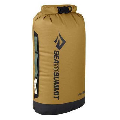 Sea to Summit Big River Dry Bag, Heavy-Duty Dry Storage, 20 Liter, Gold Brown - color: Gold Brown, style: 20 Liter