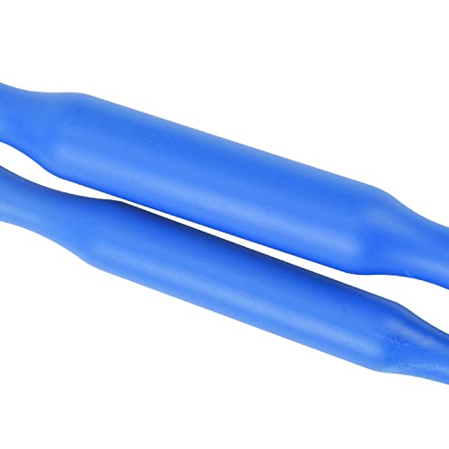 DEDC 2PCS Double Ended Valve Hand Lapping Grinding Sucker Kit Hand Valve Lapping Tool Blue Manual Grinding Stick with Sucker Cups Valve Lapper Set