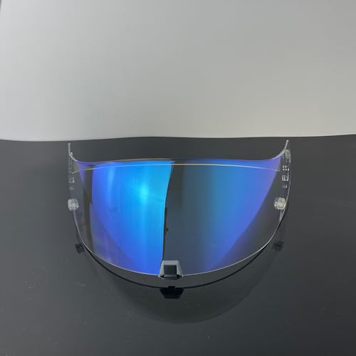 R1 Air Helmet Visor Replacement,Tinted Motorcycle Helmet Face shield Windshield lens for R1,R1 Air,R1 EVO,T520,ST1400,391 (Revo Clear Blue) - color: Revo Clear Blue