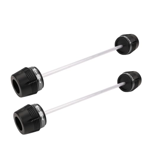 Motorcycle Body Frame Slider MT07 MT09 MT03 Crash Slider For YA&MAHA MT 07 09 03 2014-2024 2025 Motorcycle Accessories Front Rear Wheel Axle Fork Protector - color: Front Rear Grey-MT03