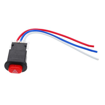Motorcycle Light for ATV and Scooters Dual Flash Warning Controller Easy to Install Compatibility Design for Emergency Roadside Use
