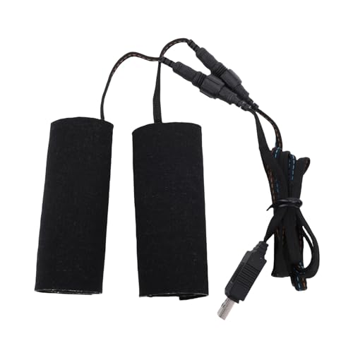 FTVOGUE Heated Motorcycle Grips Cover, Synthetic Fiber with Adjustable Temperature Levels, Ideal for ATV and Electric Bike Riders