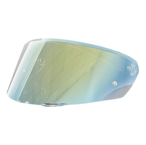 New K3(Size S,M,L) Helmet Visor Replacements,UV Protection Helmet Shield Visor Windshield Compatible with AGV K3 DOT(E2206) Helmets,2023 Model(Revo Clear Gold) - color: Revo Clear Gold-day and Night Use