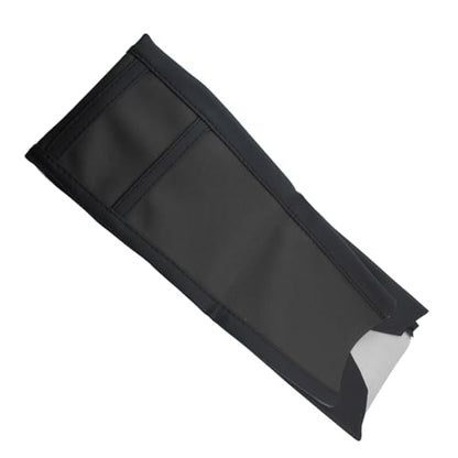 Universal Motorcycle Seat Cover Non-Slip Suitable Rubber Striped Seat Covers Soft for YZ125 YZ250 YZ450F WR250F WR450F TTR230 YZ TTR WR 125 250 Dirt Pit Bike Motocross Off Road Motorbike (Black) - color: Black