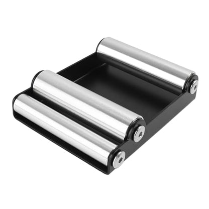 Motorcycle Wheel Cleaning Stand Universal Paddock Stand Portable Wheel Roller Stand Support Parking for Tire Cleaning Wheel Chain Lubrication for Tire Width <180MM