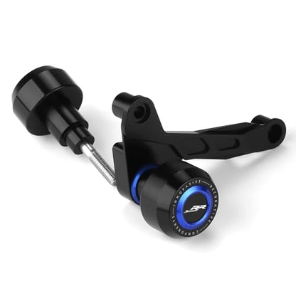 Motorcycle Frame Sliders Falling Protection CNC Compatible with S1000RR 2025 2024 2023 Crash Protector Pad Engine Fairing Guards S 1000 RR S1KRR S1000 RR S 1000RR S1000RR Accessories (Blue) - color: blue