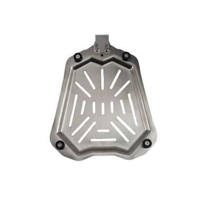 Motorcycle Rear Luggage Rack Motorcycle Rear Luggage Box Bracket Plate Trunk Boot Quick Release Base Shelf Holder Toolbox Carrier - color: 65L Stainless Steel