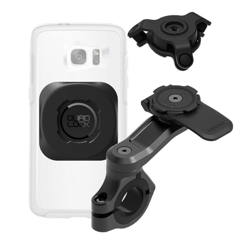 Quad Lock Handlebar Motorcycle Phone Mount PRO Kit with Vibration Dampener and MAG Universal Adaptor - size: Handlebar Mount PRO