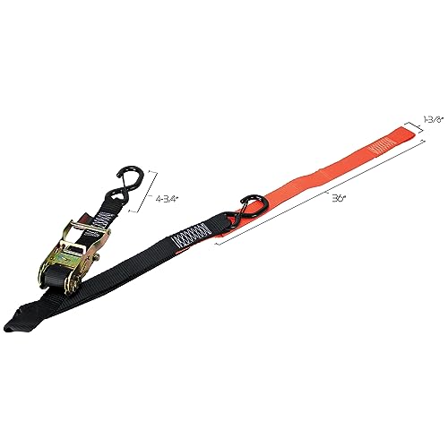 Extreme Max 5600.3204 Deluxe Motorcycle Wheel Chock/Tie-Down Kit - style: Deluxe