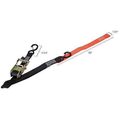 Extreme Max 5600.3204 Deluxe Motorcycle Wheel Chock/Tie-Down Kit - style: Deluxe