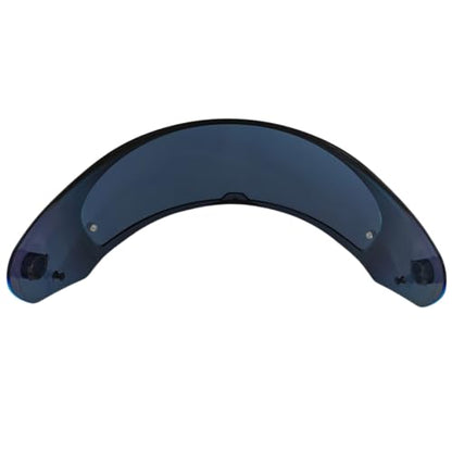 Assault Helmet Visor,Motorcycle Helmet Face Shield Compatible with Assault/Rapid/Stream/FF320/FF353/FF328/FF800 (Deep Red) - color: Deep Red