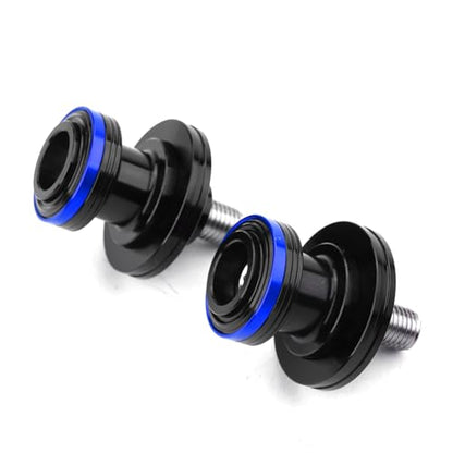Compatible with 450MT 450NK 450SR 800MT 675SR-R 675SR 700CLX 650GT 800MT-X 650NK Motorcycle M10 Swingarm Spools Rear Stand Screws Sliders (Blue) - color: Blue