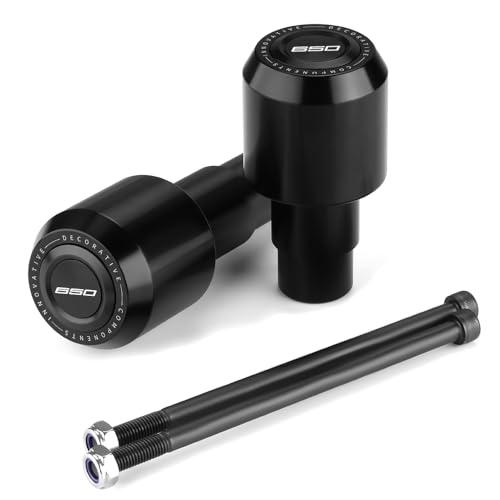 Compatible with Ninja 650 2026 2025 2024 2017-2022 Motorcycle Frame Sliders Falling Protection Crash Protector Pad Engine Fairing Guards EX650 Ninja650 Ninja 650 Accessories (Black) - color: black