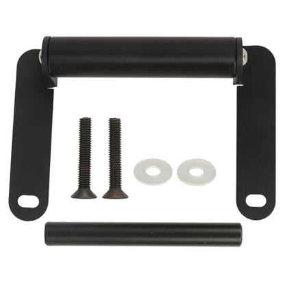 Motorcycle Phone Navigation Bracket, Replacement for SR GT200 GT125, Sturdy Iron GPS Stand Holder with 22mm and 12mm Handlebar Fit, Rust - Electrostatic Spray Coa