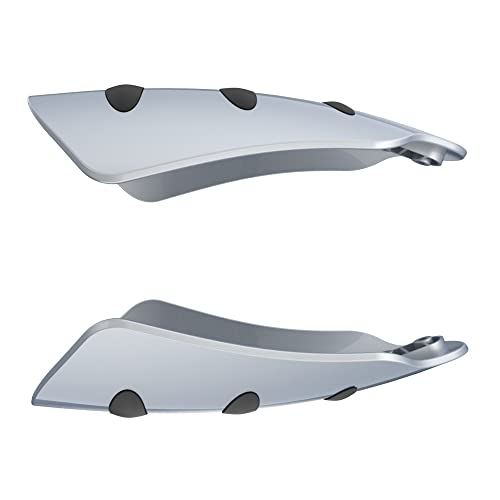 US Stock Advanblack Color Matched Hand Guard For Harley Touring & Softails - color: Barracuda Silver