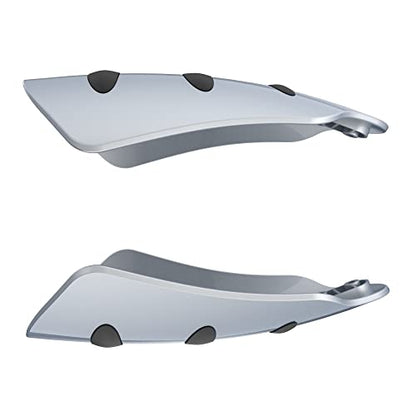US Stock Advanblack Color Matched Hand Guard For Harley Touring & Softails - color: Barracuda Silver