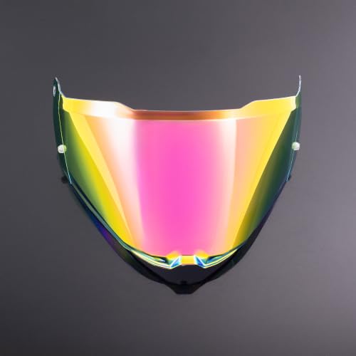 Blaze 2 Helmet Visor Replacement.Blaze 2 Outer Face Shield UV Protection Compatible with Blaze 2,Pioneer 2,MX702 (Revo Pink Gold-Day Use Only) - color: Revo Pink Gold-day Use Only