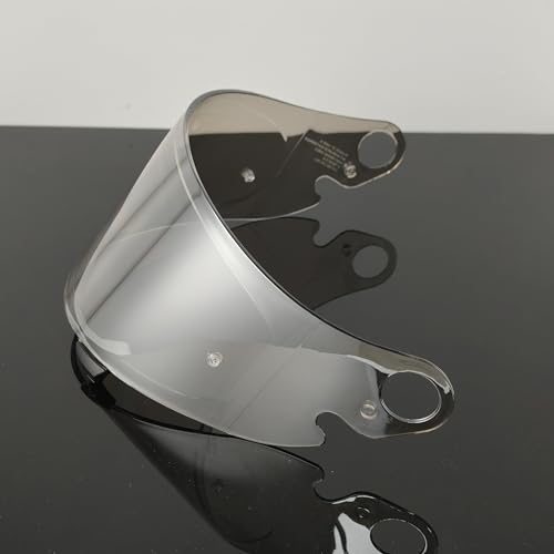 CPB-1V Helmet Shield for GLAMSTER,Replacement Motorcycle Helmet Visor Compatible with GLAMSTER (Revo Clear Silver) - color: Revo Clear Silver