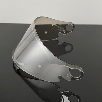CPB-1V Helmet Shield for GLAMSTER,Replacement Motorcycle Helmet Visor Compatible with GLAMSTER (Revo Clear Silver) - color: Revo Clear Silver